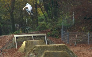Auf den Lines im geht’s auf zwei Rädern stets hoch hinaus. Foto: Thomas Girth